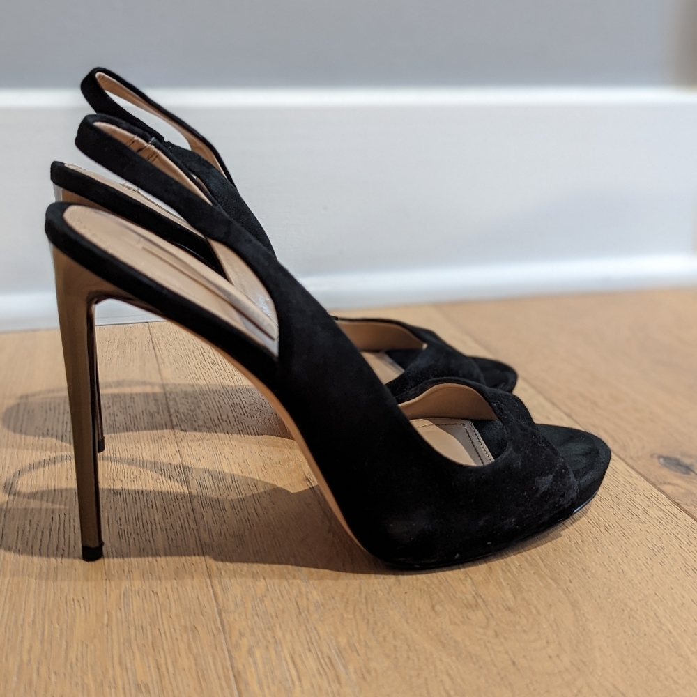 BCBG strappy heels